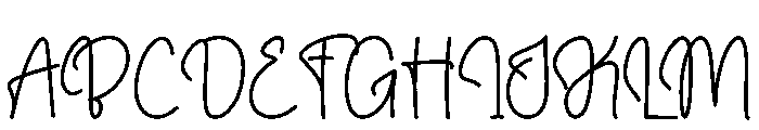 Planet Pluto Font UPPERCASE