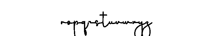 Planet Pluto Font LOWERCASE