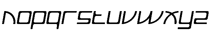 PlanetView Font LOWERCASE