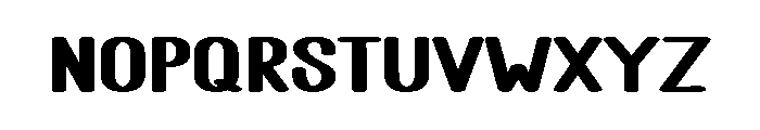 Planing Vacation Font UPPERCASE