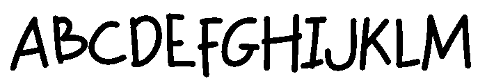 Planktoon Font UPPERCASE