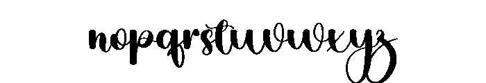 Planner Autography Font LOWERCASE