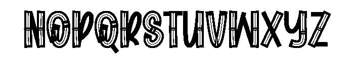 Planner Book1 Font LOWERCASE