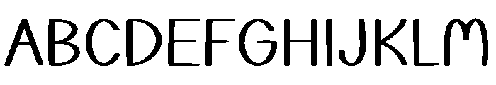 Planner Cowboy Font UPPERCASE