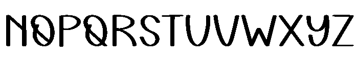 Planner Cowboy Font LOWERCASE