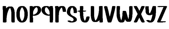 Planner Dream Font LOWERCASE