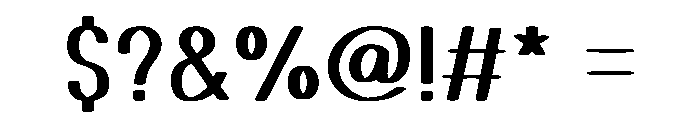 Planner Playful Font OTHER CHARS