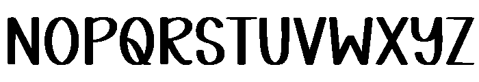 Planner Playful Font LOWERCASE