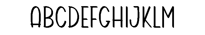 Planner Quality Font UPPERCASE