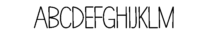 Planner Sjmple Font UPPERCASE