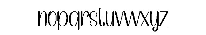 Planner Summer Font LOWERCASE