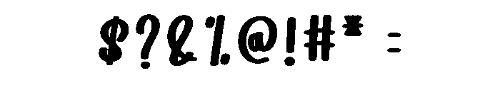 Planner Vocation Font OTHER CHARS