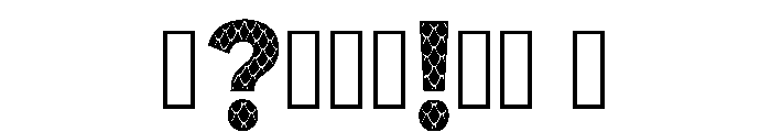 Plasma Regular Font OTHER CHARS