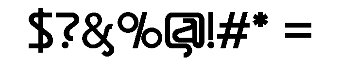 Plastean Font OTHER CHARS