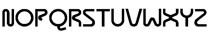 Plastean Font UPPERCASE
