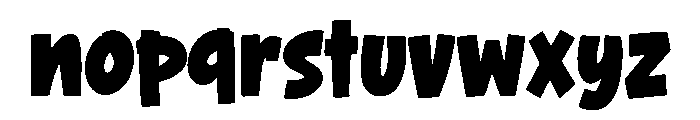 Plawora Font LOWERCASE