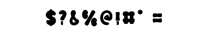 Play Ball Font OTHER CHARS