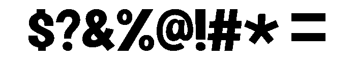 Play Chunky Font OTHER CHARS