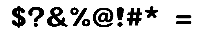 Play Ink Font OTHER CHARS