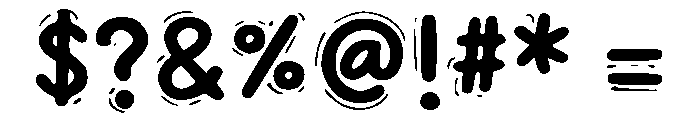 Play Note Font OTHER CHARS