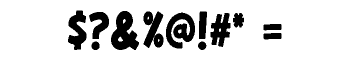 Play Riot Font OTHER CHARS