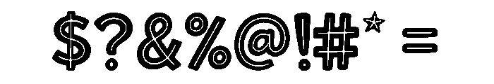 Play Round Font OTHER CHARS