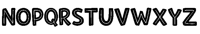 Play Round Font UPPERCASE
