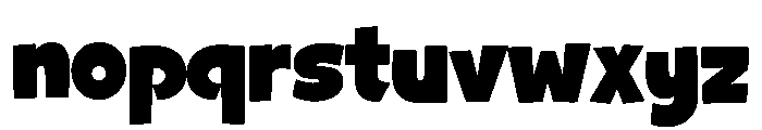 PlayChunk Font LOWERCASE