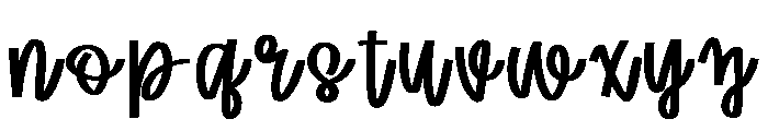 PlayCraft Font LOWERCASE