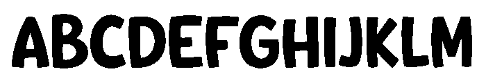 PlayPop Comic Font UPPERCASE