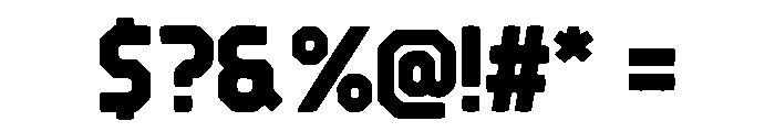 PlayPuff Font OTHER CHARS