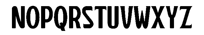 Playa Slab Font UPPERCASE