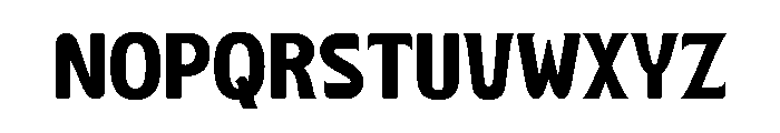 Playa Slab Font LOWERCASE