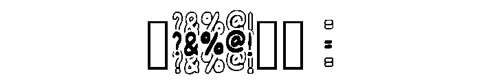 Playboy Regular Font OTHER CHARS