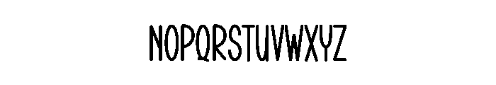 Player Ground Font LOWERCASE