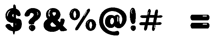 Playfont Font OTHER CHARS