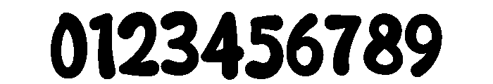 Playful Blob Display Font OTHER CHARS