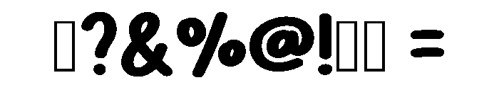 Playful Book Regular Font OTHER CHARS