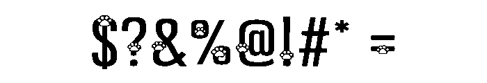 Playful Cat Font OTHER CHARS