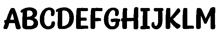 Playful Cherish Regular Font UPPERCASE