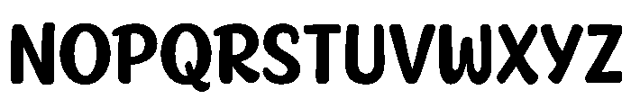 Playful Cherish Regular Font UPPERCASE