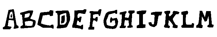 Playful Crafter Regular Font UPPERCASE
