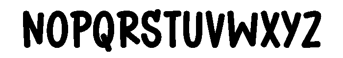 Playful Cuties Font UPPERCASE