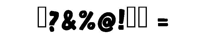 Playful Daily Regular Font OTHER CHARS