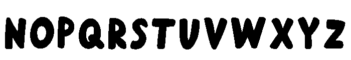 Playful Daily Regular Font LOWERCASE