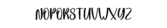 Playful Decorated Font LOWERCASE