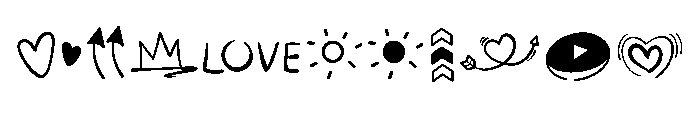 Playful Doodle Font OTHER CHARS