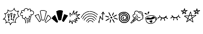 Playful Doodle Font LOWERCASE