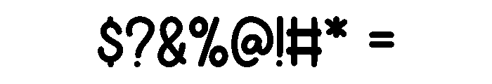 Playful Font Regular Font OTHER CHARS