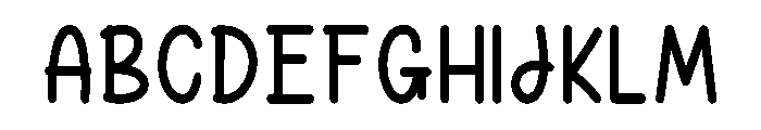 Playful Font Regular Font UPPERCASE